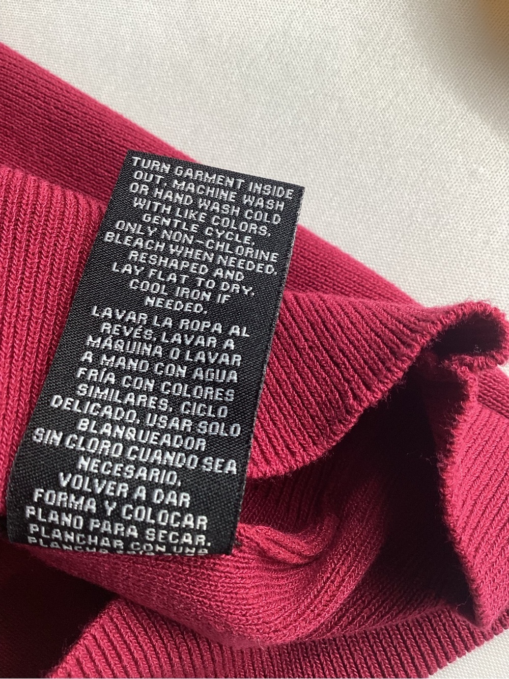 Zac & Rachel Textured Raspberry Pullover Sweater - Picture 6 of 8